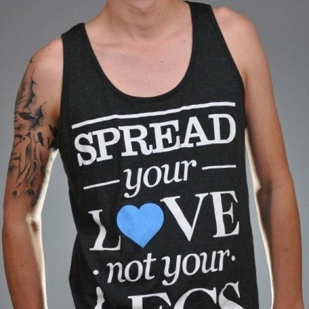 American Apparel Plug you holes tank